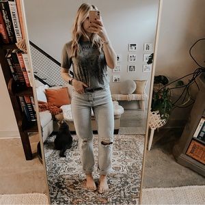 Mojo Louisiana Heather Gray State T-Shirt